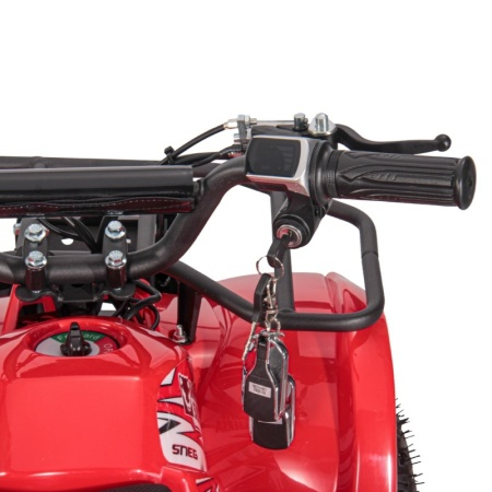 Детский электроквадроцикл WHITE SIBERIA SNEG MINI RED 1000W