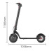 Электросамокат E-Scooter HX X7 off-road Air Black