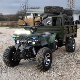 Квадроцикл грузовой GreenCamel Сахара A015 (72V 1500W R10alum) пониженная