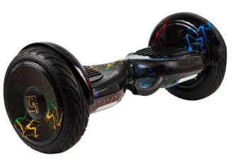 Гироскутер Smart GT PRO AQUA 10.5 APP, цветная молния