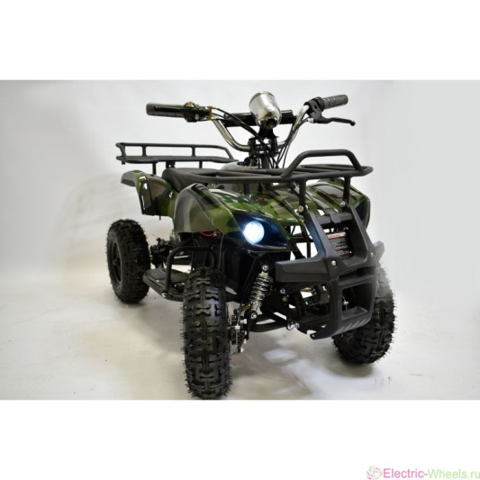 Электроквадроцикл El-Sport Children ATV 1000W 36V/12Ah, зеленый камуфляж