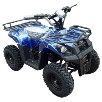 Электроквадроцикл El-Sport Children ATV 1000W 36V/12Ah, синий паук