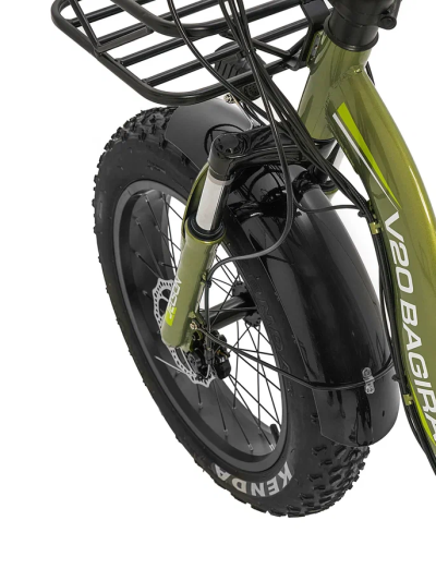 Электровелосипед Jetson V20 BAGIRA 750W (48V13Ah) хаки