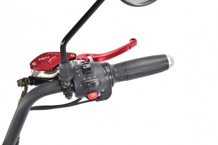 Электроскутер WHITE SIBERIA PRO CITYCOCO 2500W, черный